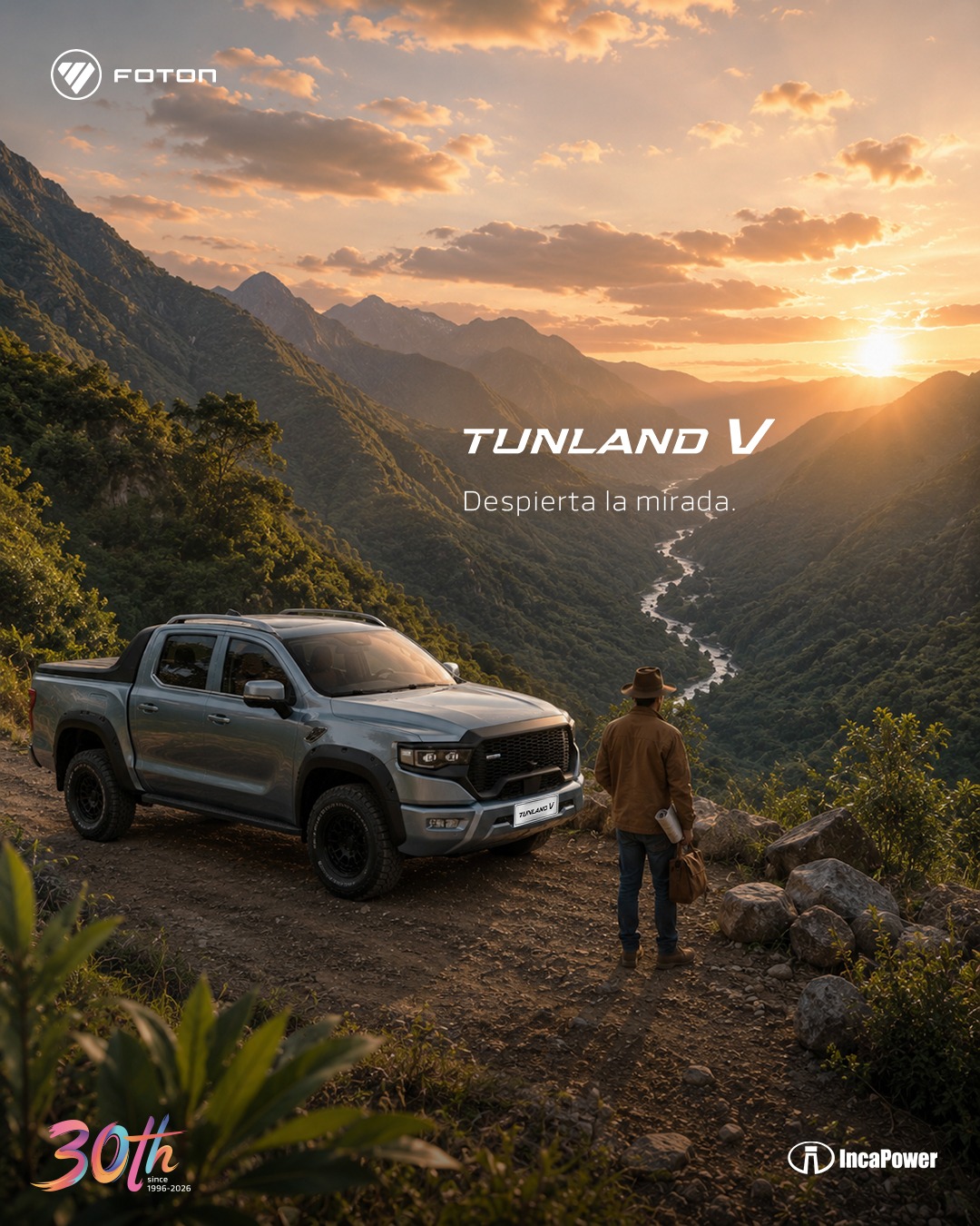 Pieza de campaña Tunland V en paisaje